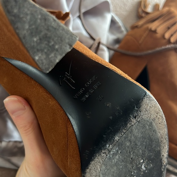 Zanotti Suede Boots - Picture 3 of 6